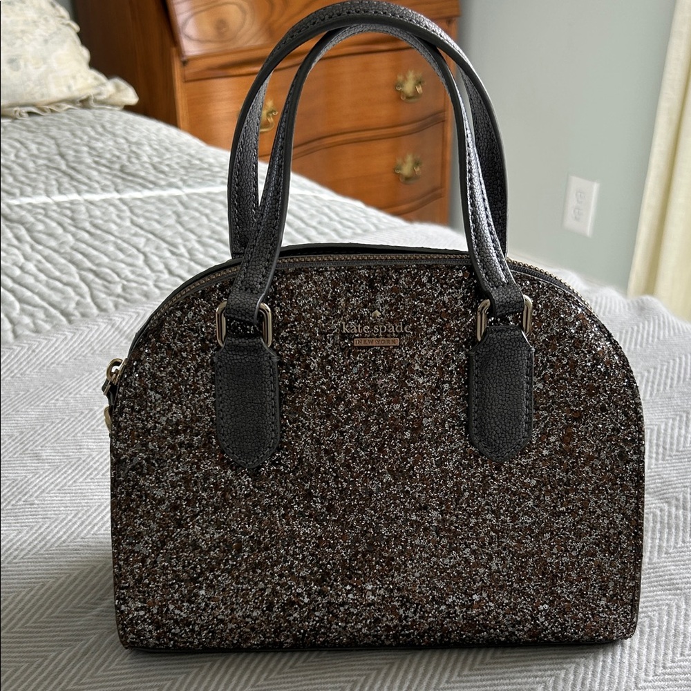 Kate Spade Black Glitter Women's Bag